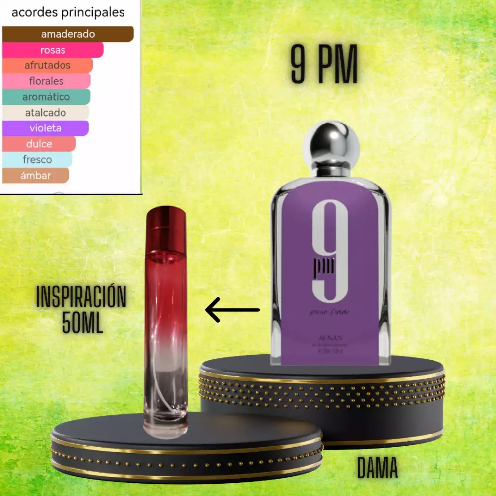 9 Pm Dama Inspiración