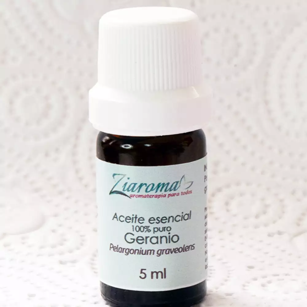 Aceite esencial de geranio 5ml floral calmante