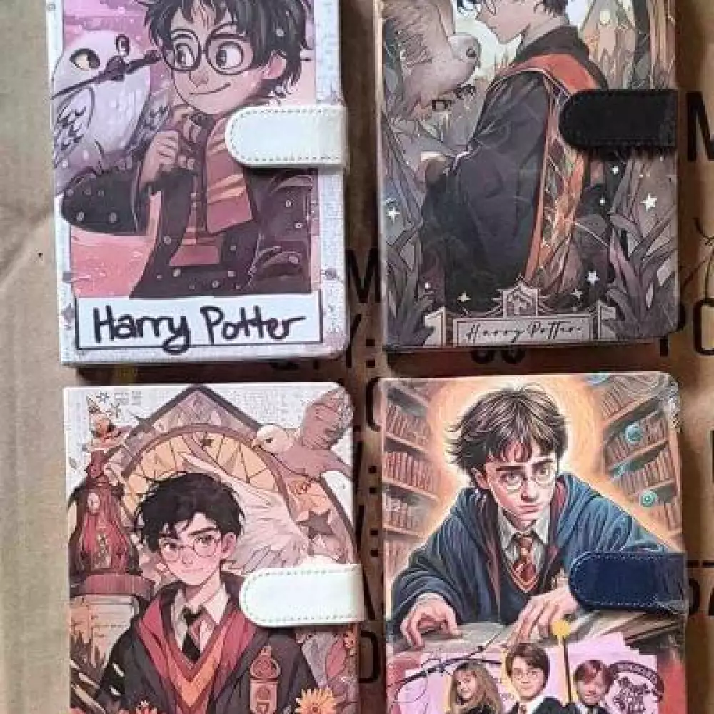 Agenda Harry Potter con diseño mágico y cierre imán