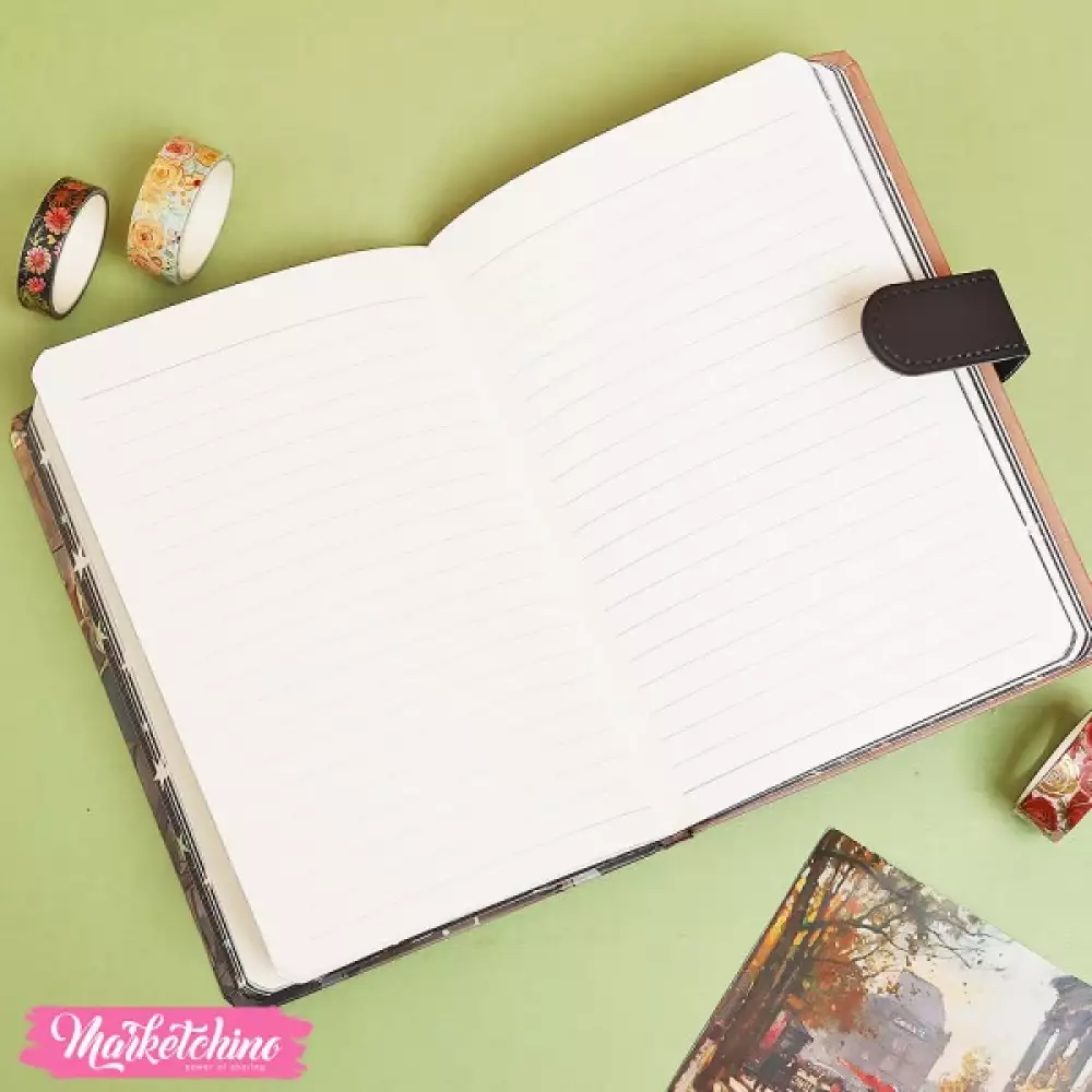 Agenda Harry Potter con diseño mágico y cierre imán