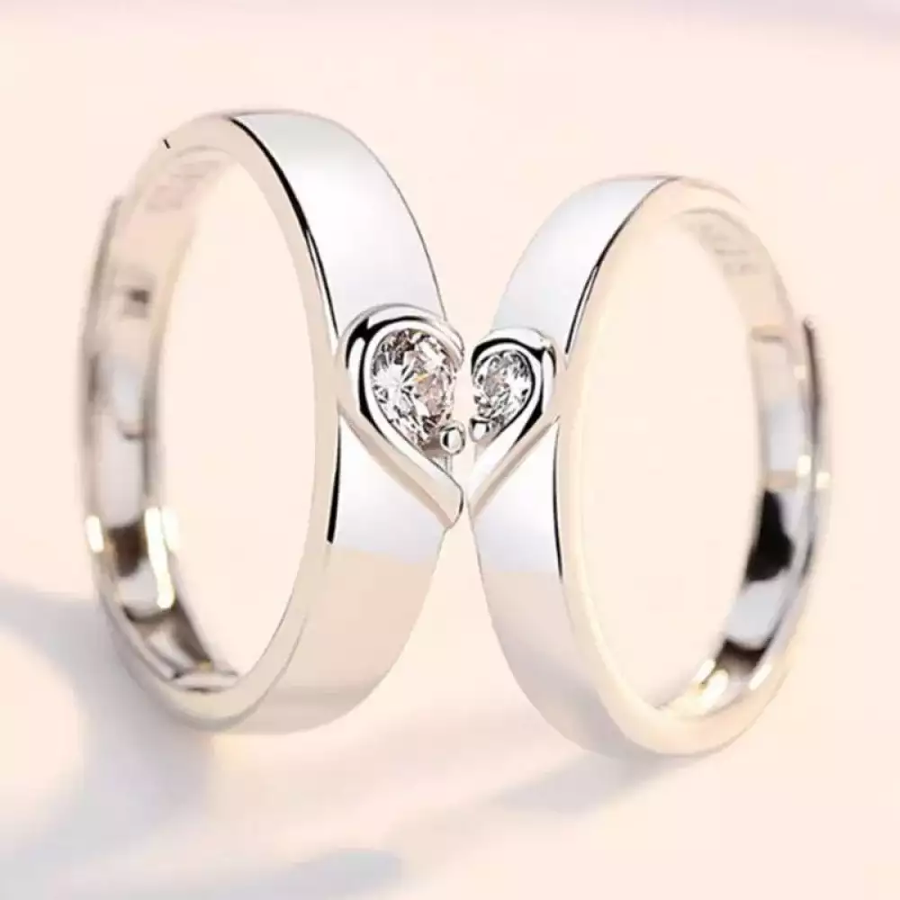 Anillos para parejas enamorados La Plaza Morada