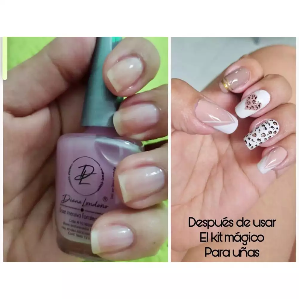 Base fortalecedora para uñas con vitaminas y biotin 30 ml