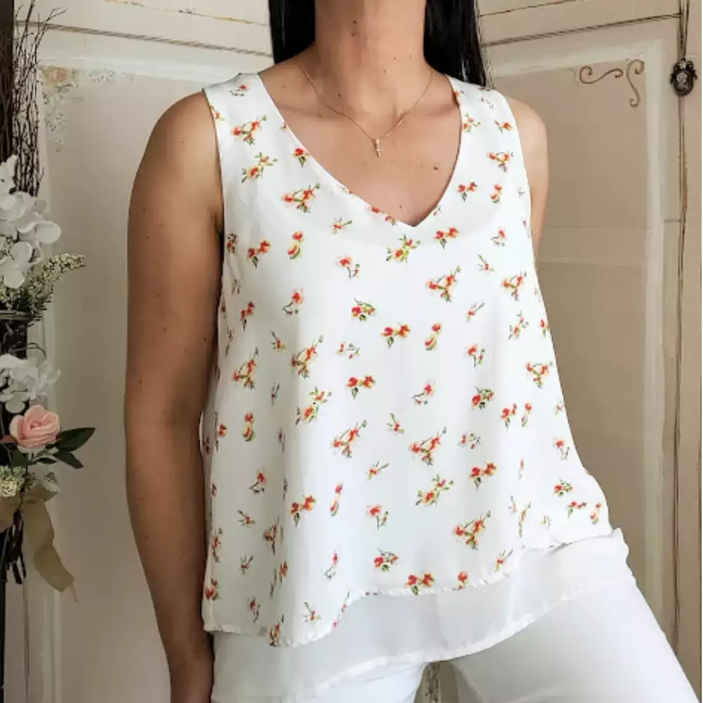 Blusa Vintage | Mujer Talla M