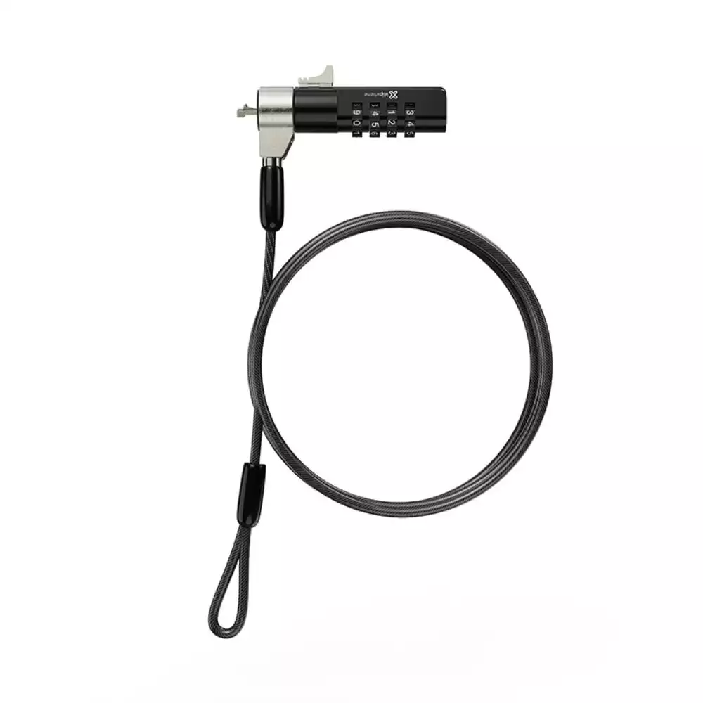 Cable seguridad KlipXtreme combinación 4 dígitos 2m