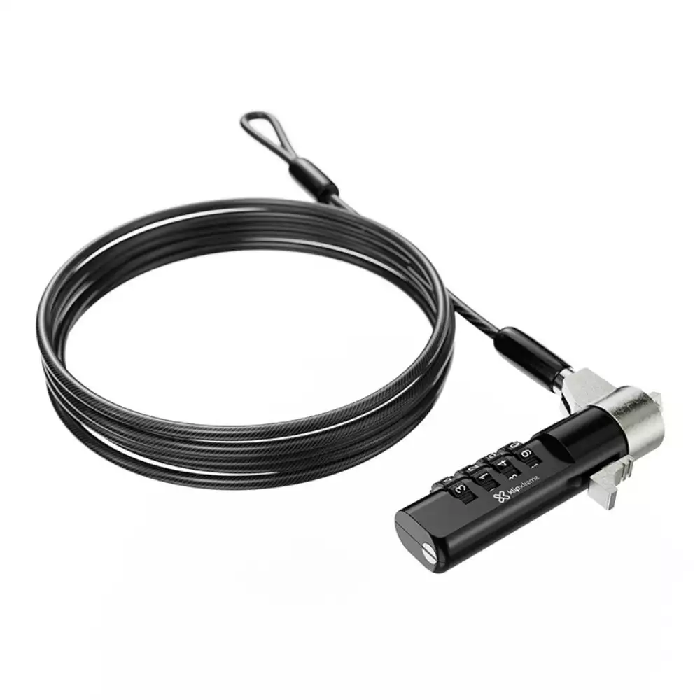 Cable seguridad KlipXtreme combinación 4 dígitos 2m