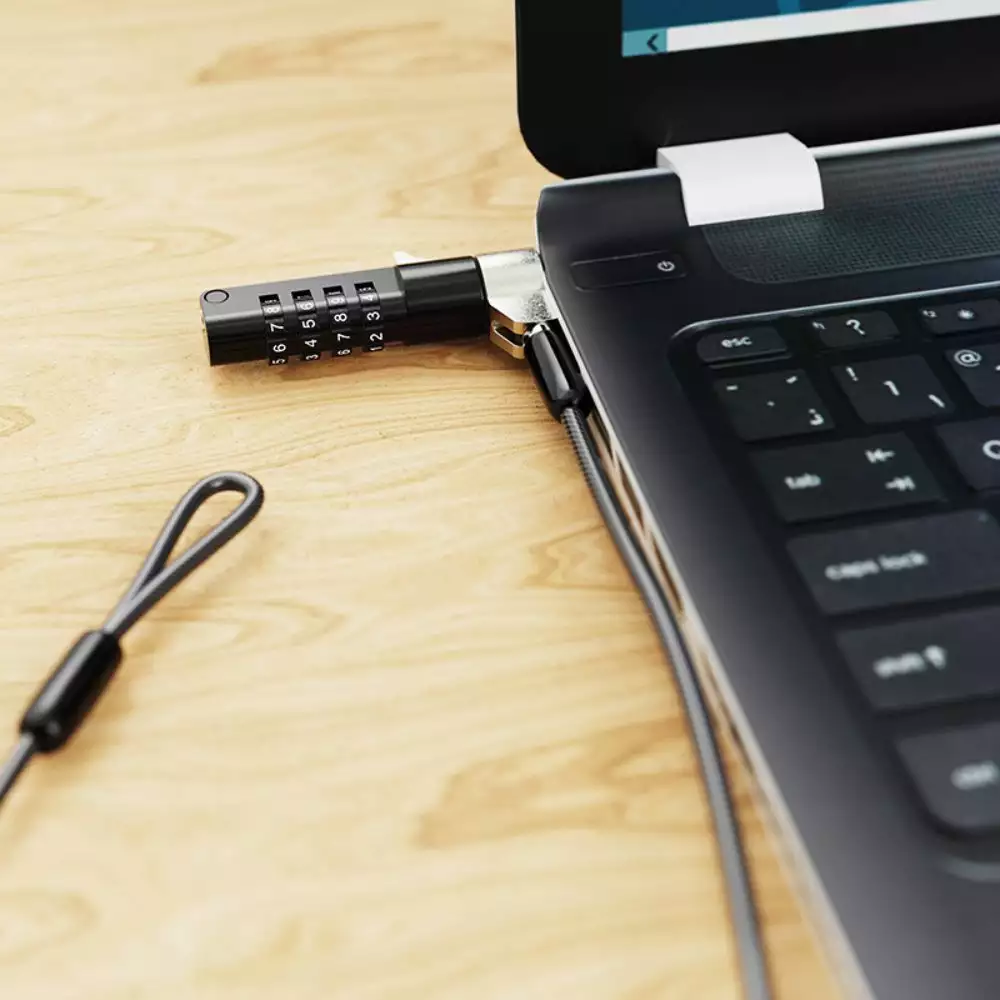 Cable seguridad KlipXtreme combinación 4 dígitos 2m