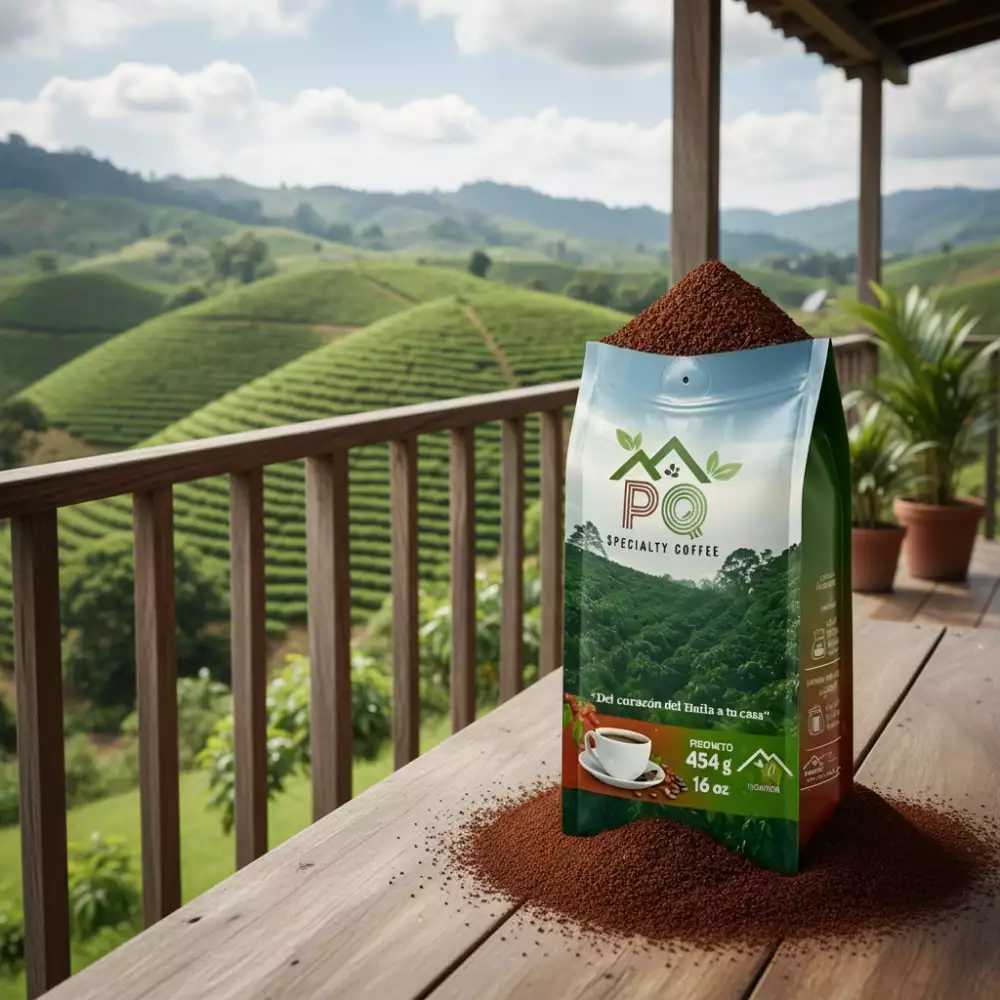 Café lavado Pitalito Huila variedad Castillo 454g