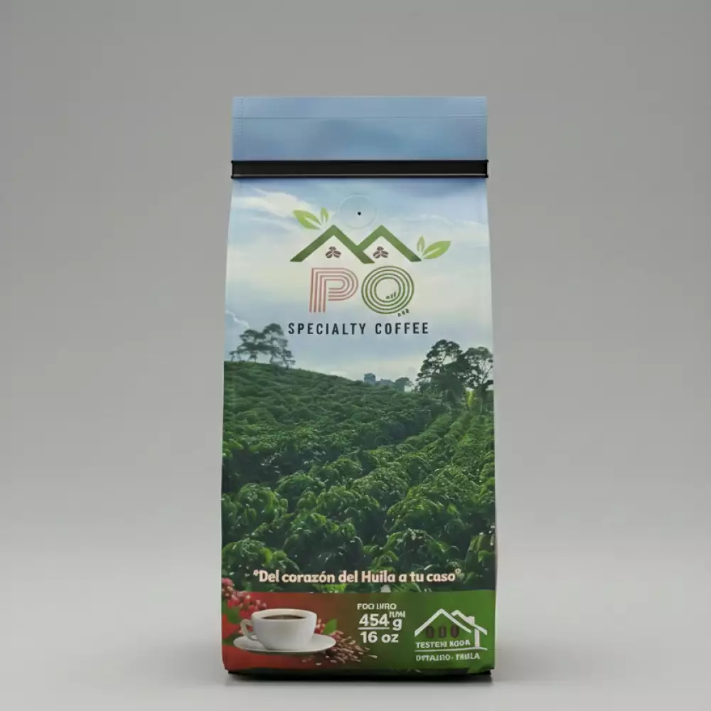 Café lavado Pitalito Huila variedad Castillo 454g
