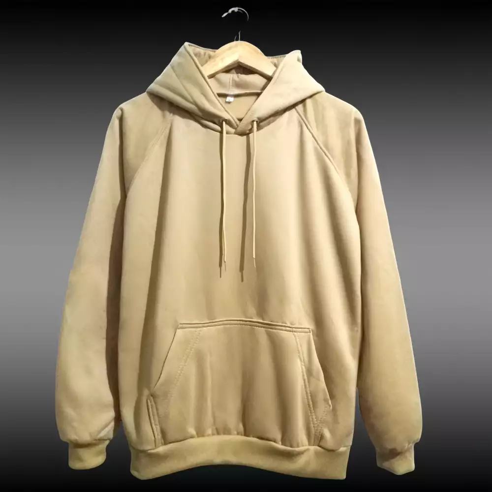 HOODIE DEPORTIVO UNISEX CAMEL La Plaza Morada
