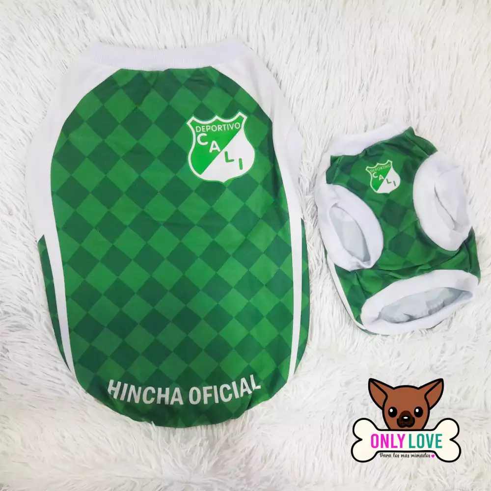 Camisa Deportivo Cali perros o gatos