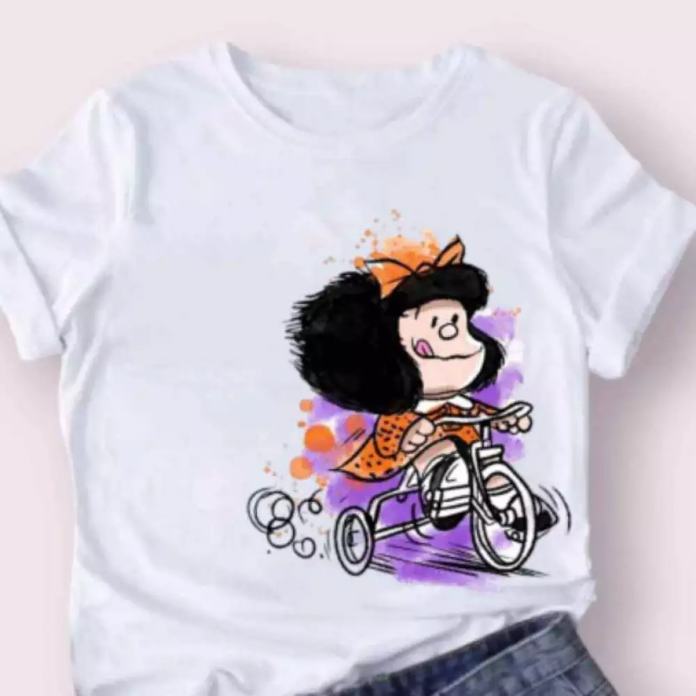 Camisetas Mafalda La Plaza Morada