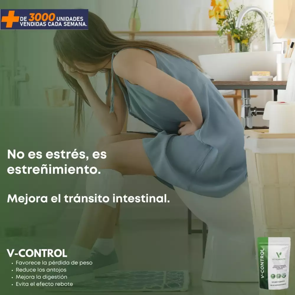 Cápsulas V-Control para pérdida de peso y metabolismo