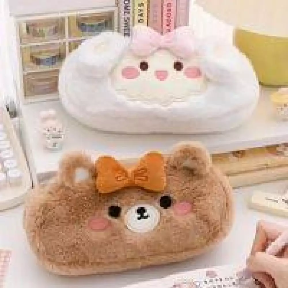Cartuchera kawaii con motivos de animalitos lindos
