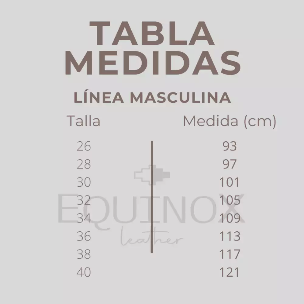 Cinturón artesanal cuero café con tejido argentino