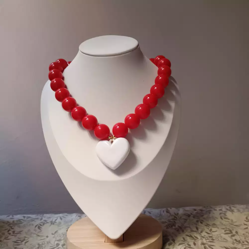 Collar chunky dije corazon Anartia accesorios