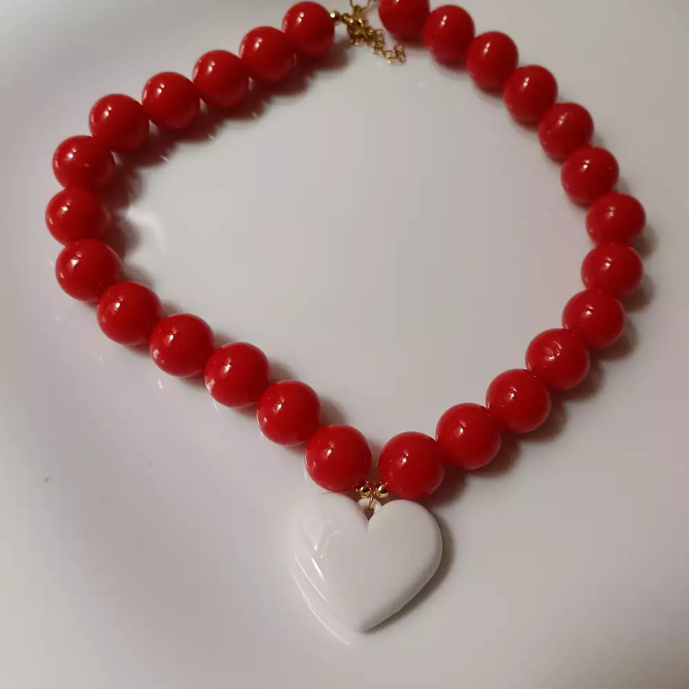 Collar chunky dije corazon Anartia accesorios