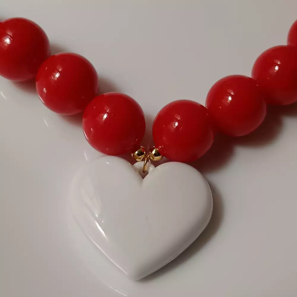 Collar chunky dije corazon Anartia accesorios