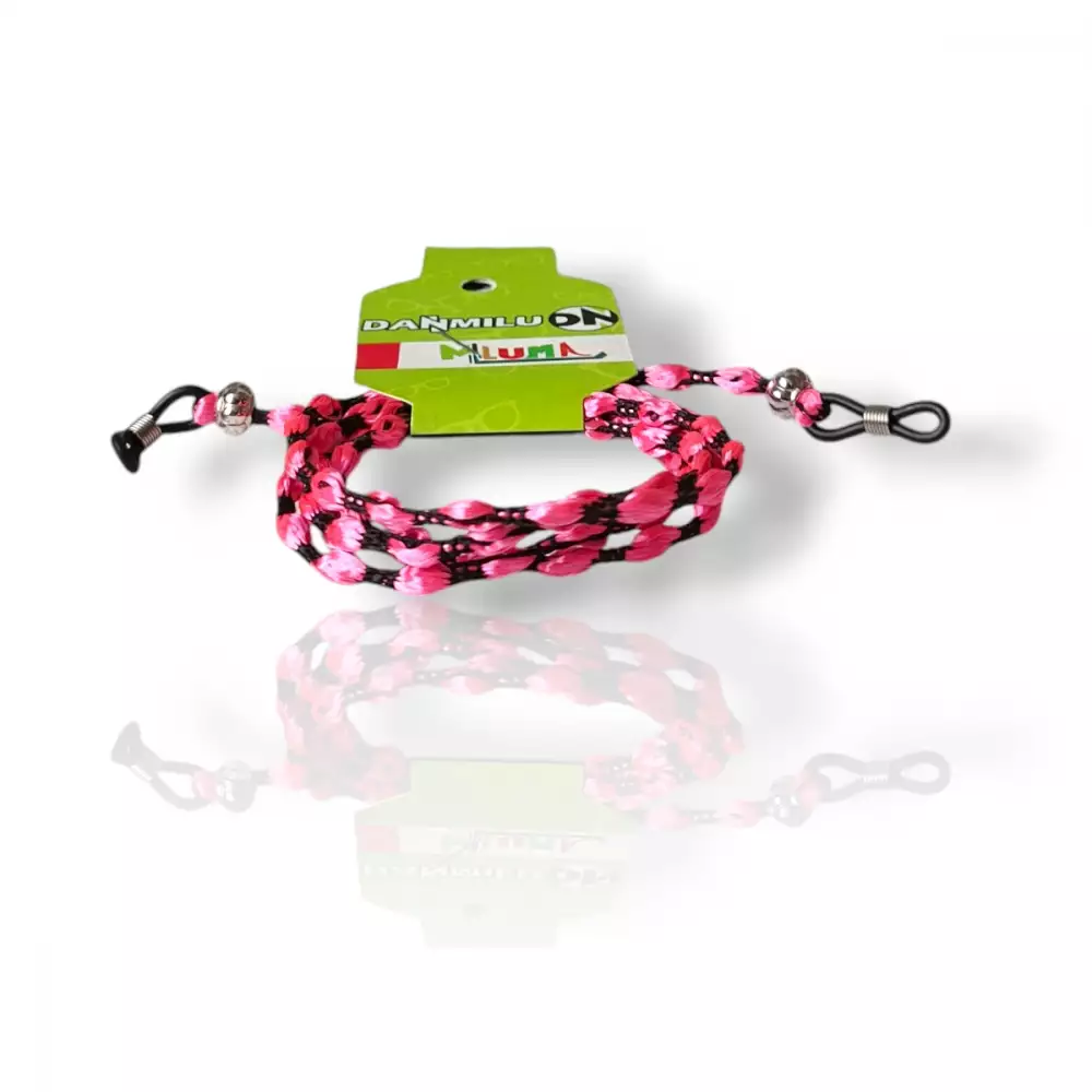 Cordón cuelga gafas decorativo tela varios colores