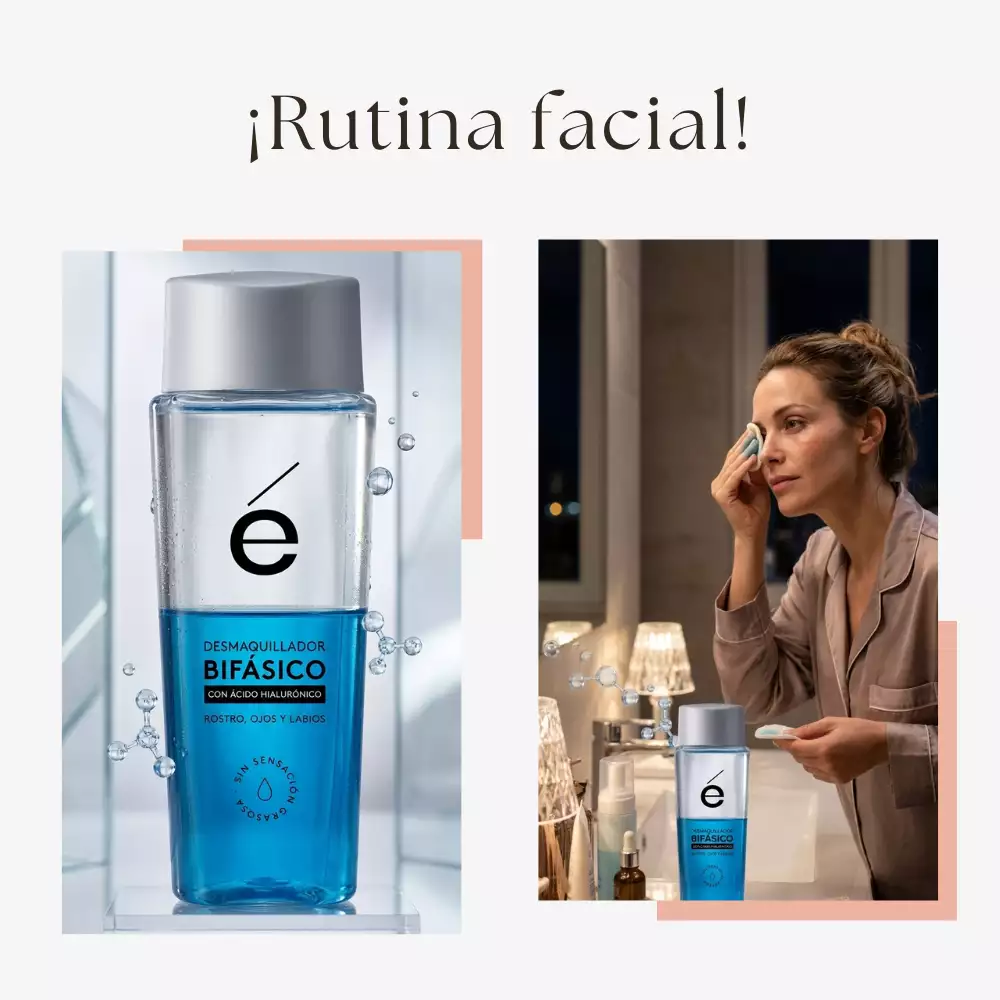 Desmaquillador bifásico con ácido hialurónico 125 ml