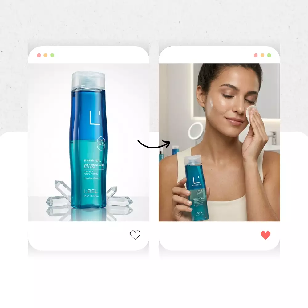 Desmaquillador bifásico hidratante detox 125 ml