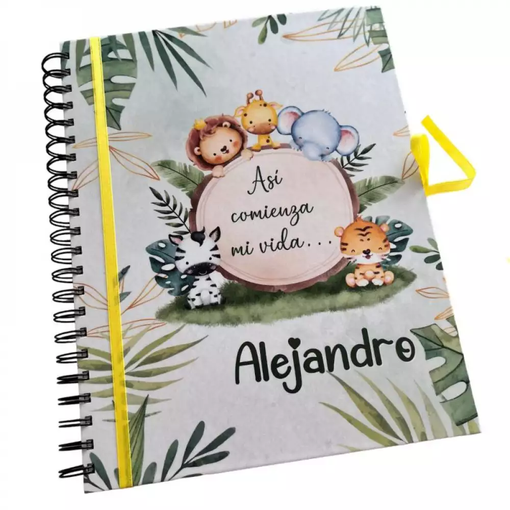 DIARIOS PARA BEBÉ PERSONALIZADOS