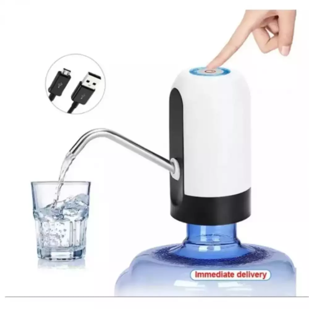Dispensadores De Agua Dispensador Usb Bomba Dispensador Agua Color Negro