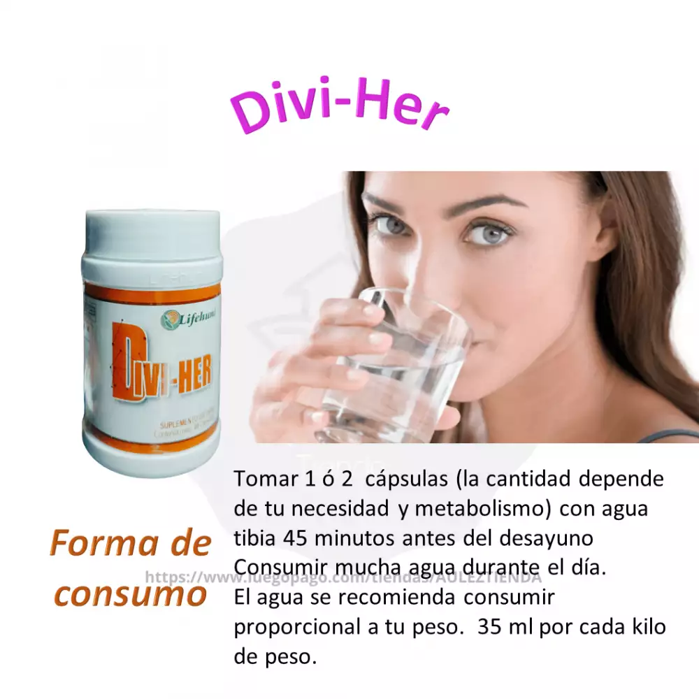 Divi-her suplemento natural para bajar de peso sin ejercicio