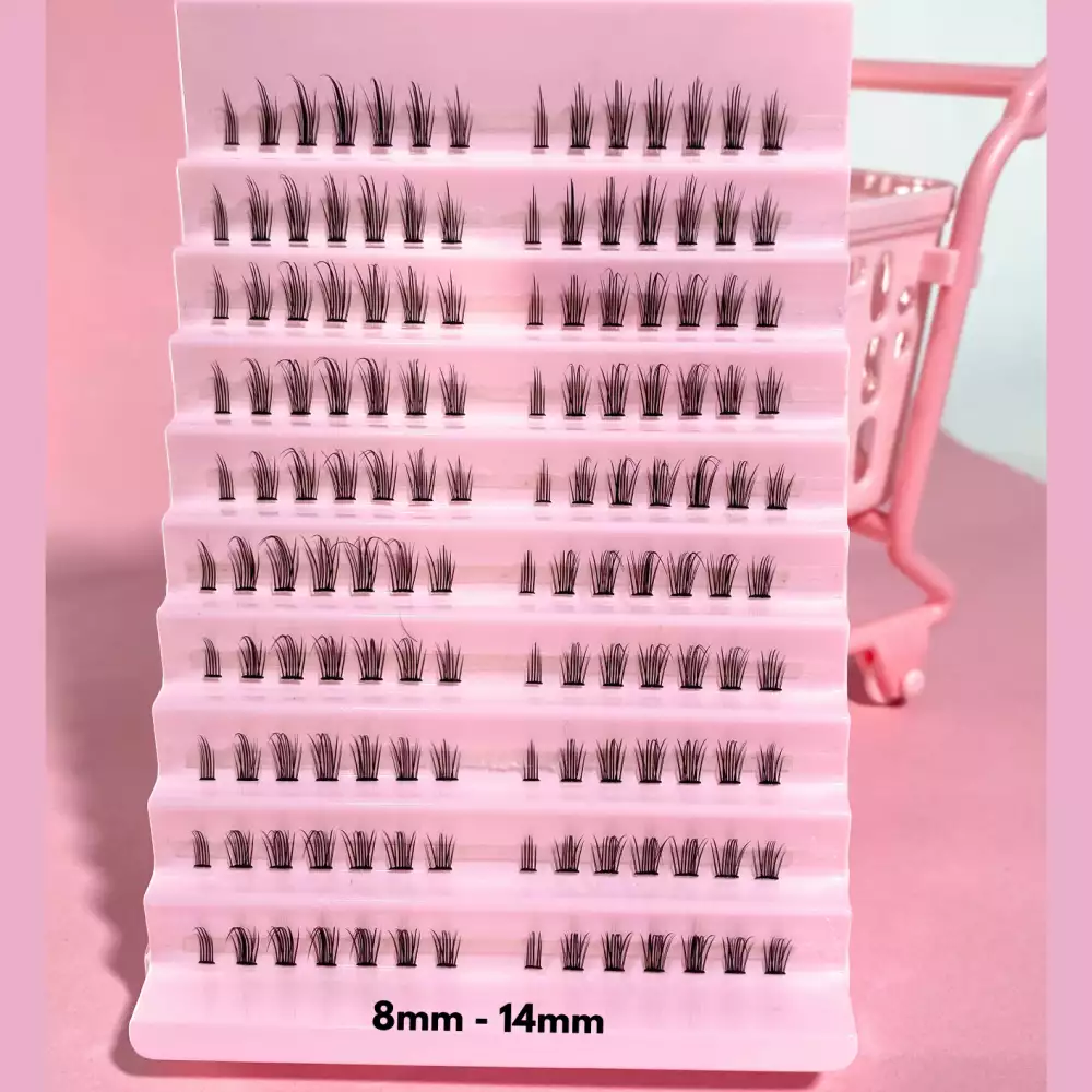 Extensiones de pestañas Abarema Ref Flora