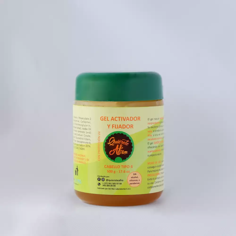 GEL ACTIVADOR Y FIJADOR CABELLO TIPO 4