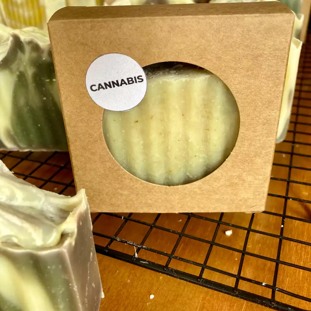 Jabón artesanal de cannabis - Antiedad