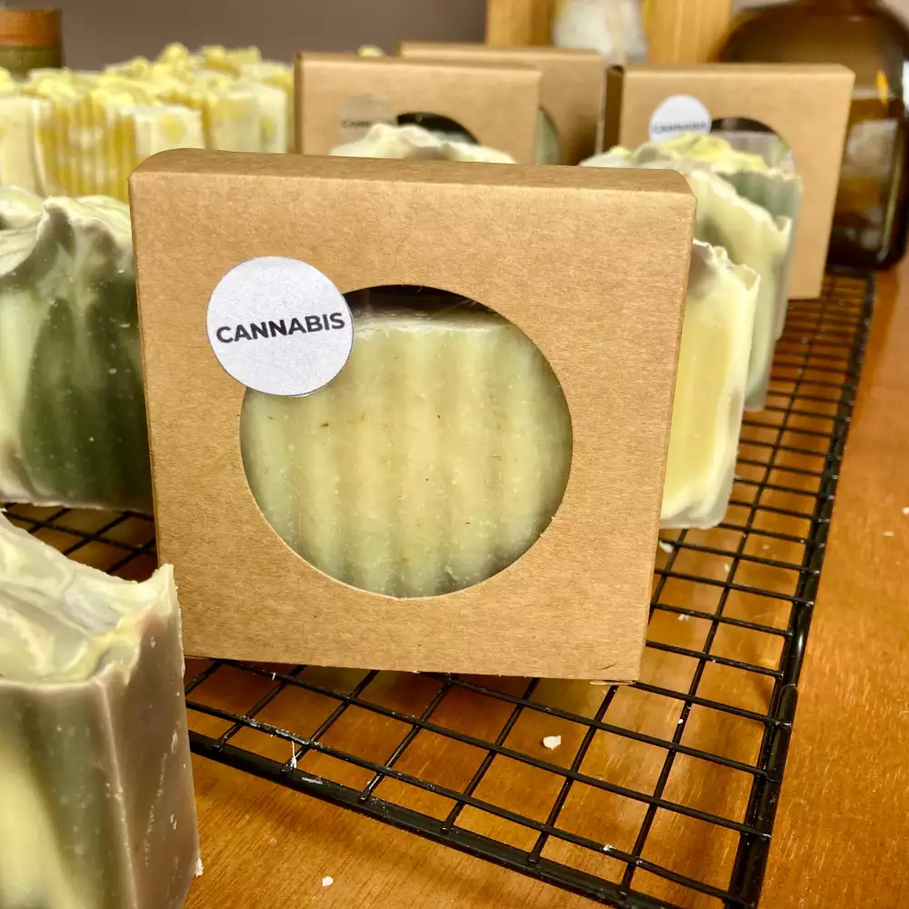 Jabón artesanal de cannabis - Antiedad