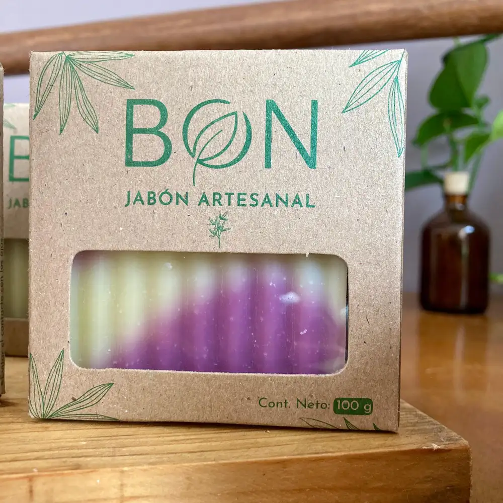 Jabón artesanal de lavanda - Regenerador natural