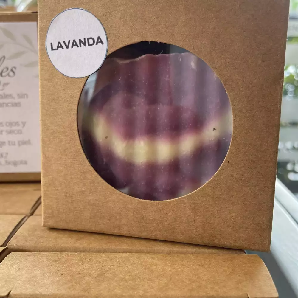 Jabón artesanal de lavanda - Regenerador natural