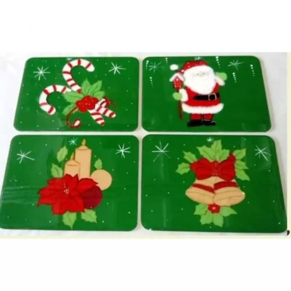 Juego de Individuales x 4 Navideños