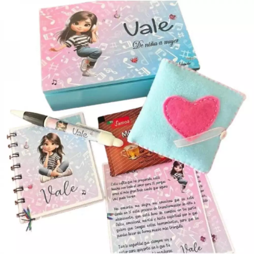 KIT DE NIÑA A MUJER PERSONALIZADO