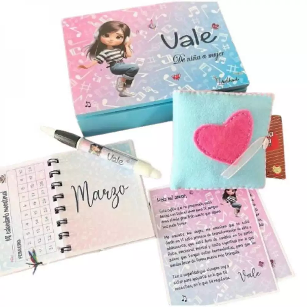 KIT DE NIÑA A MUJER PERSONALIZADO