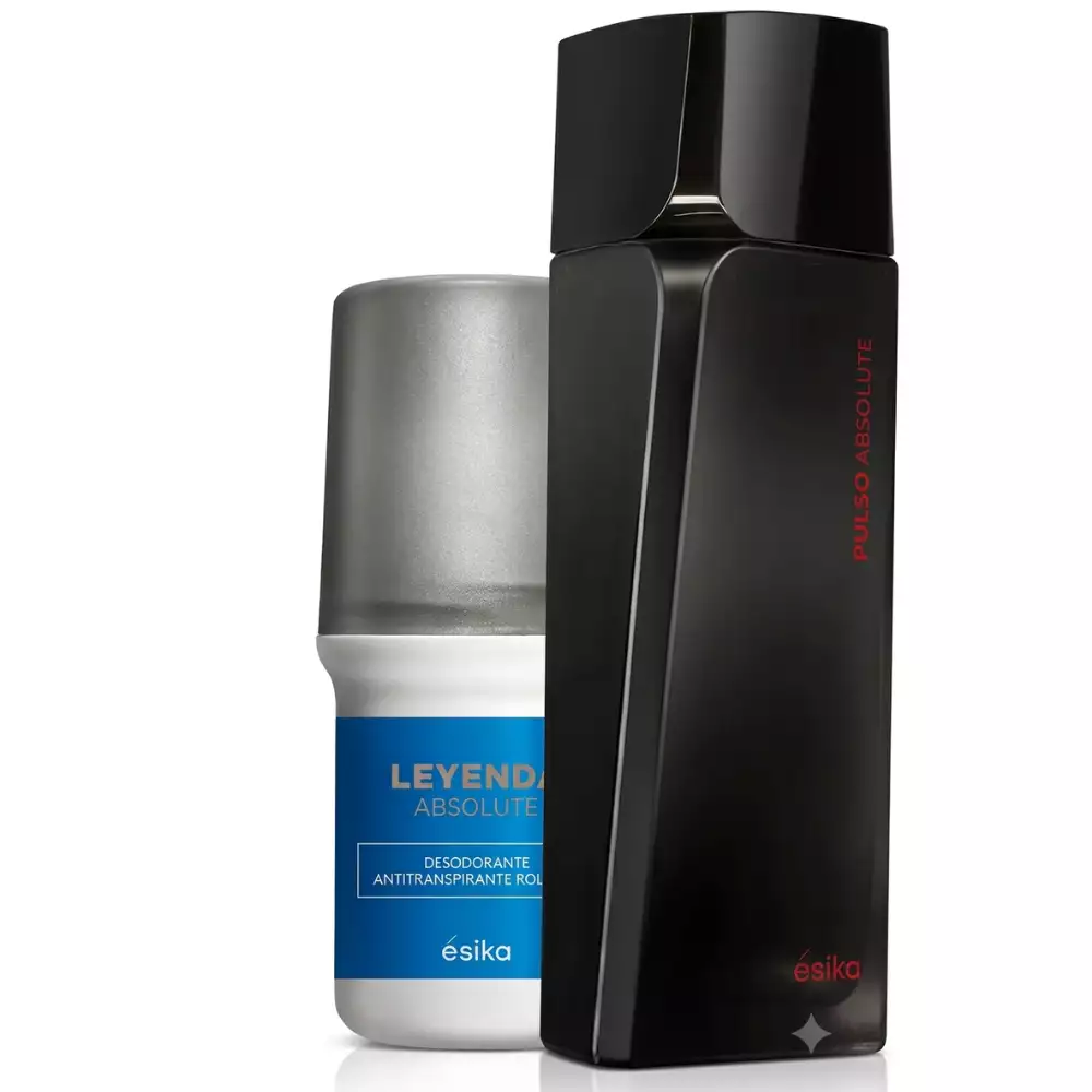 Kit Ésika Perfume de Hombre Pulso Absolute 100 ml + Desodorante Leyenda Absolute 50 g