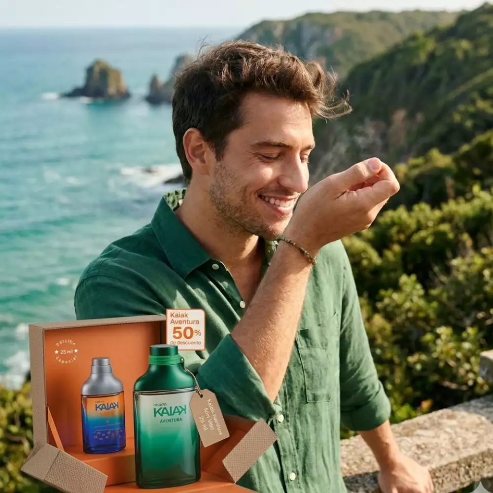 Kit perfume Kaiak Aventura hombre 100 ml Natura