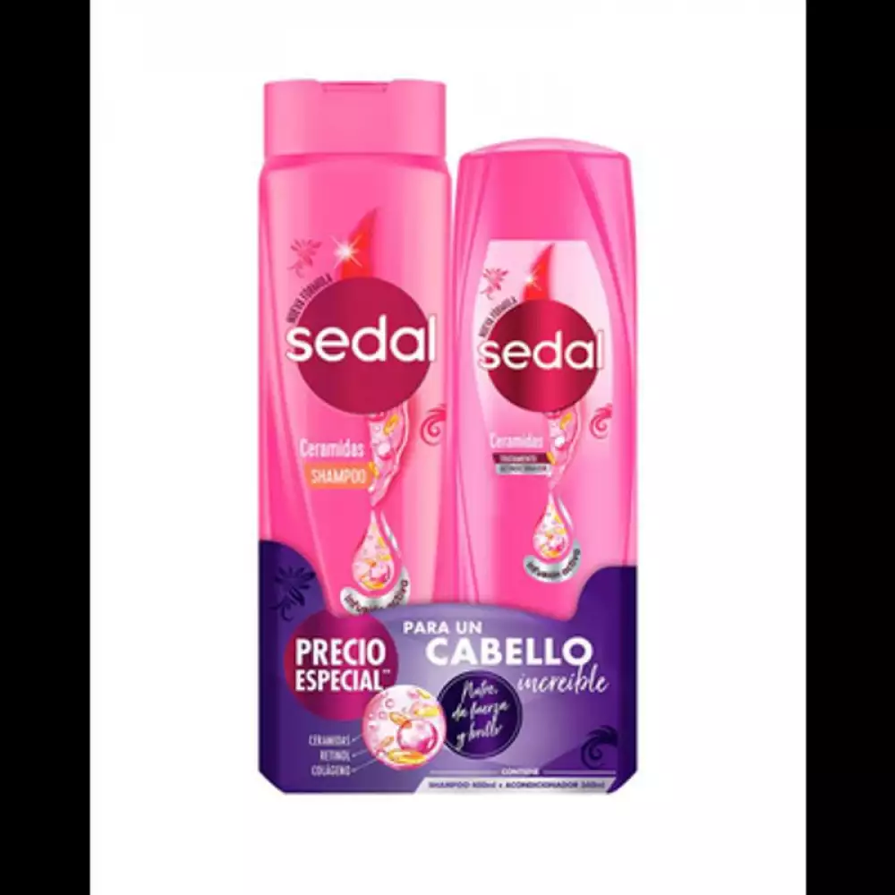 Kit Sedal ceramidas champú y acondicionador 340 ml