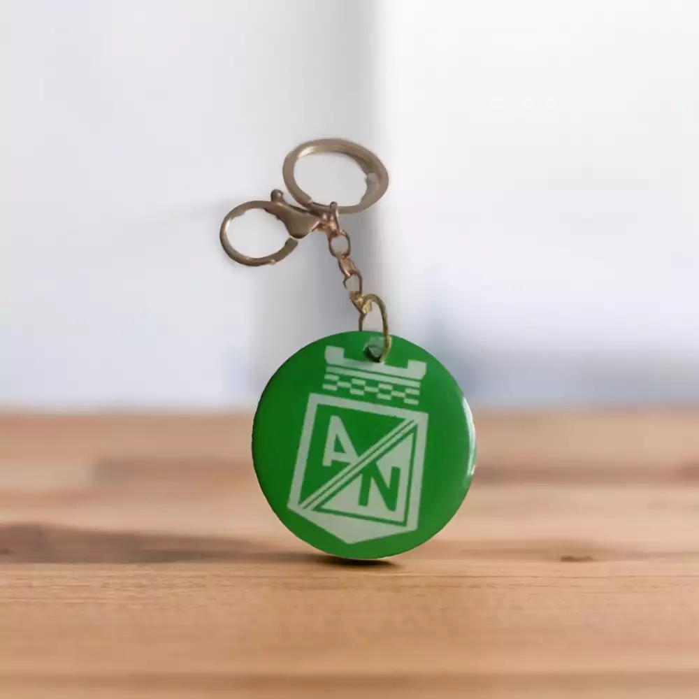 LLAVERO EN RESINA ATLETICO NACIONAL