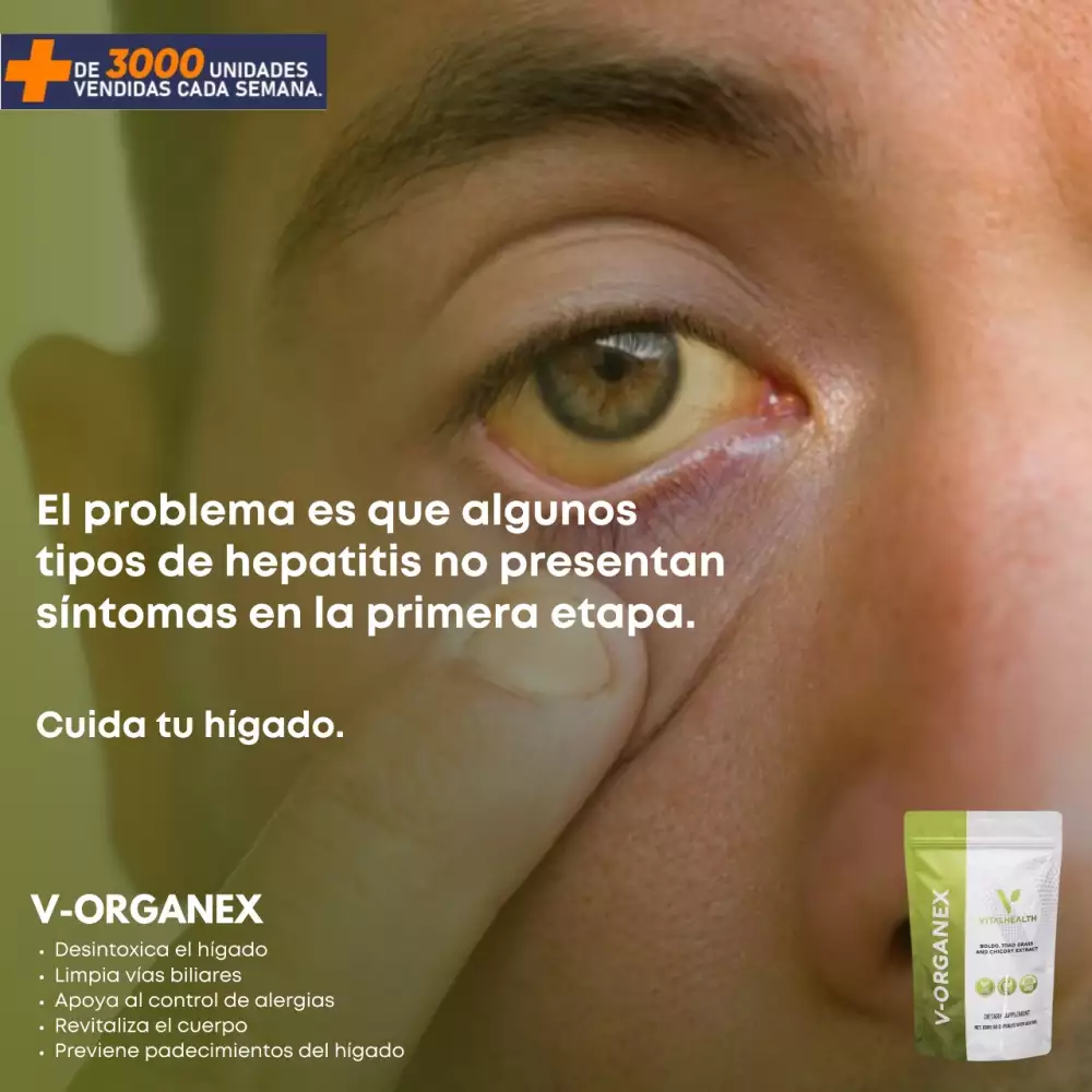 ORGANEX - 60 Cápsulas - Mejora Hígado Graso