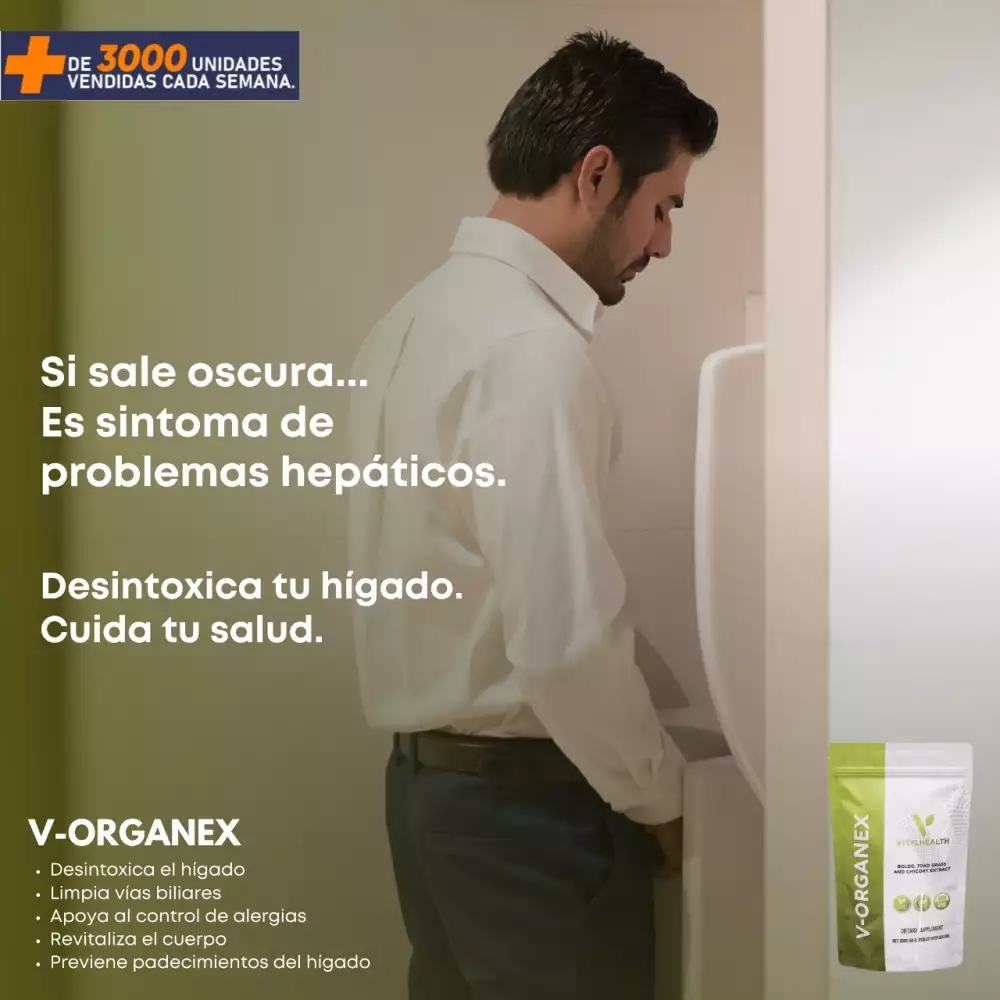 ORGANEX - 60 Cápsulas - Mejora Hígado Graso