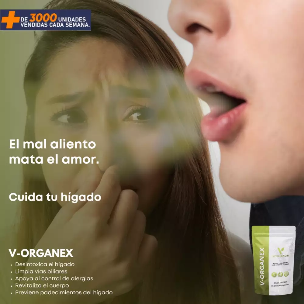 ORGANEX - 60 Cápsulas - Mejora Hígado Graso