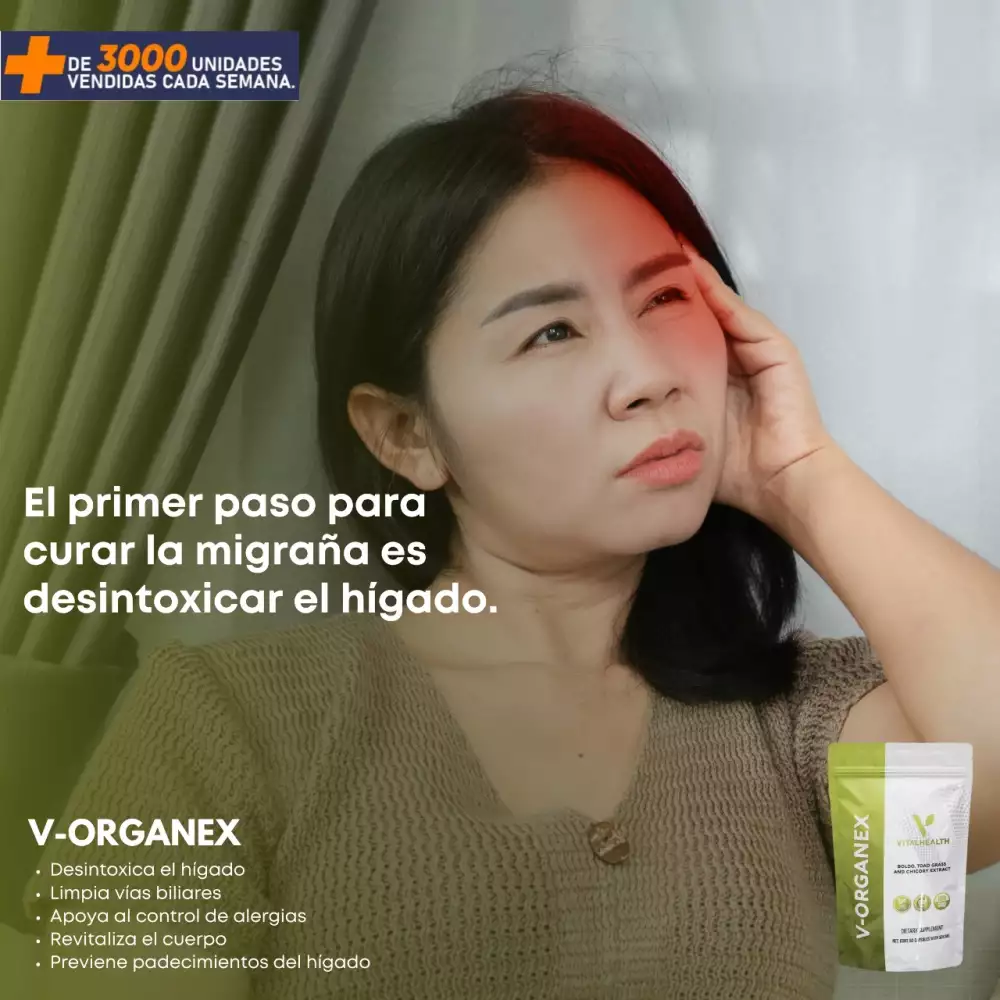ORGANEX - 60 Cápsulas - Mejora Hígado Graso