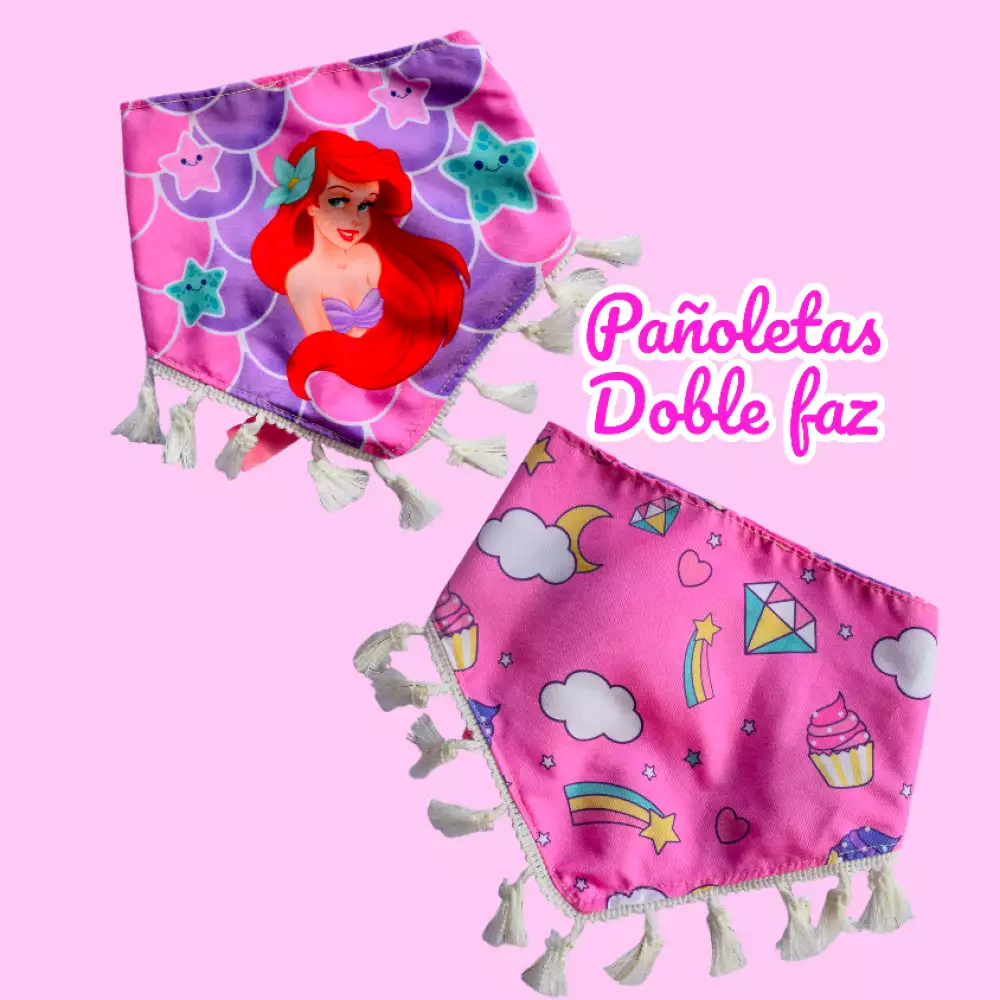 Pañoleta para gato Sirenita y dulces