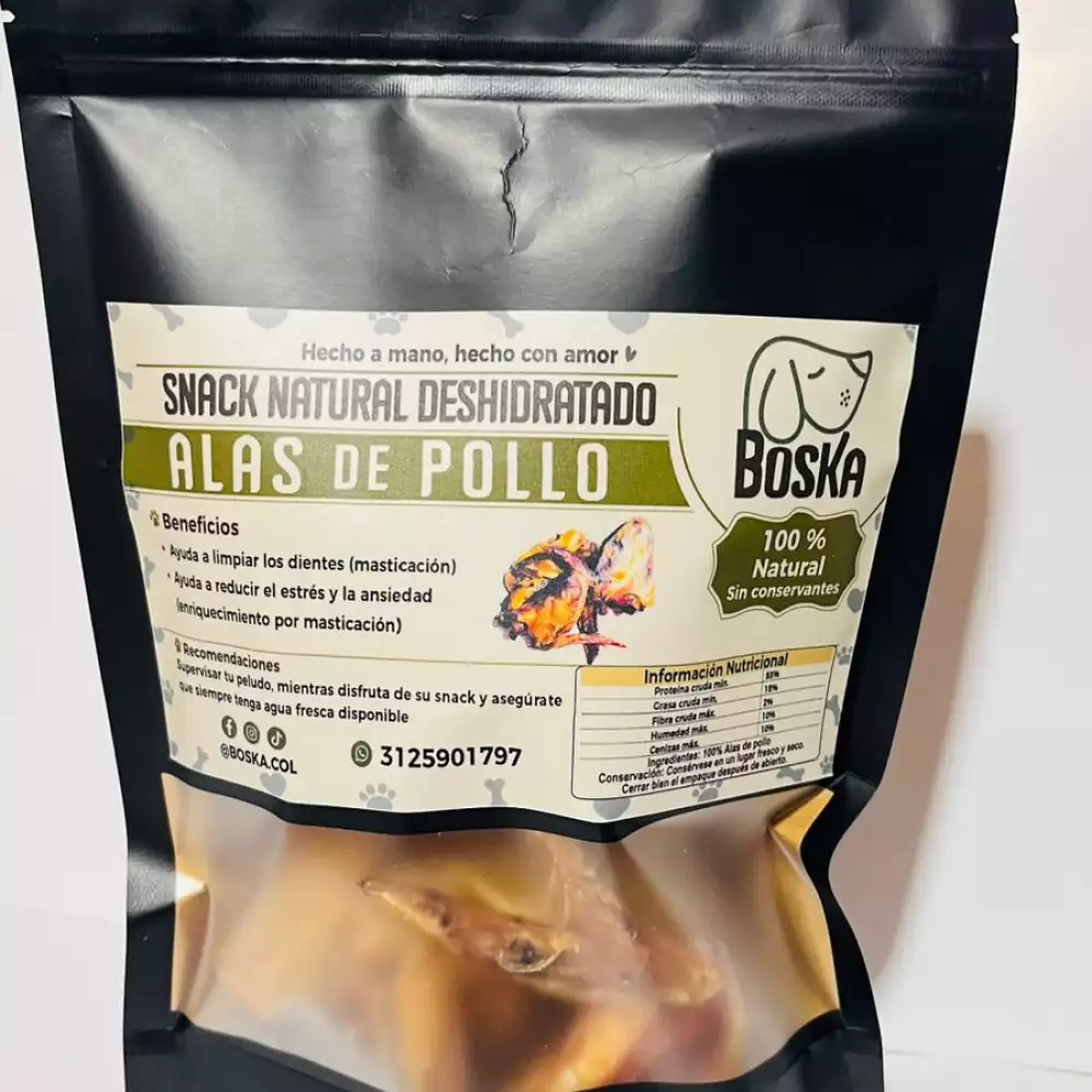 Patas de pollo deshidratadas x2 para perros