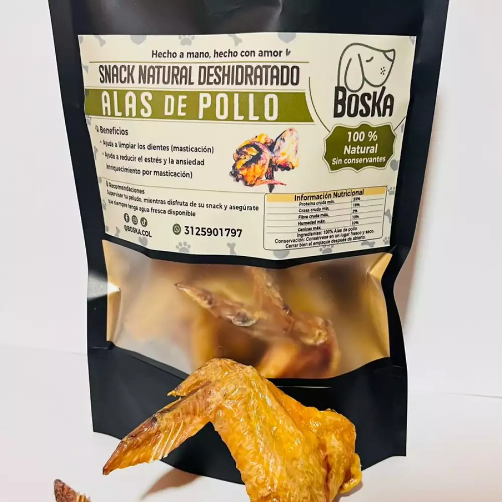 Patas de pollo deshidratadas x2 para perros