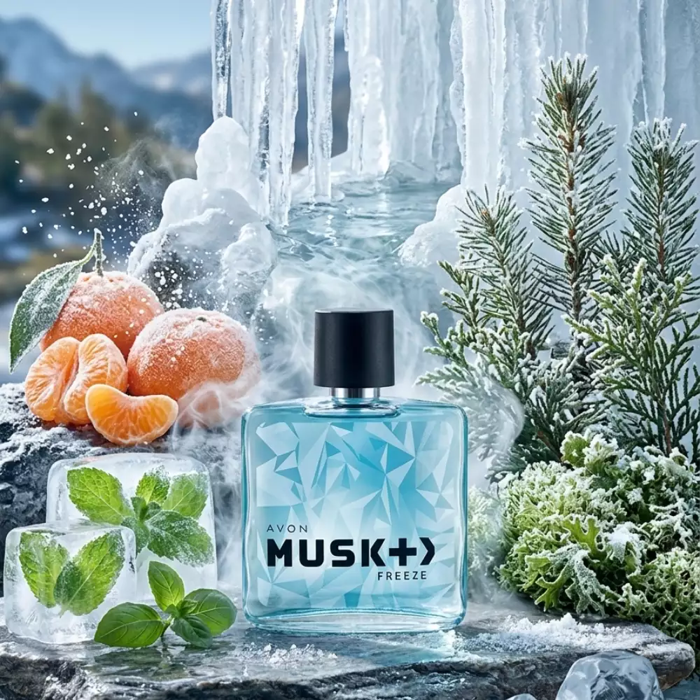Perfume de Hombre Musk+ Freeze Avon 75 ml