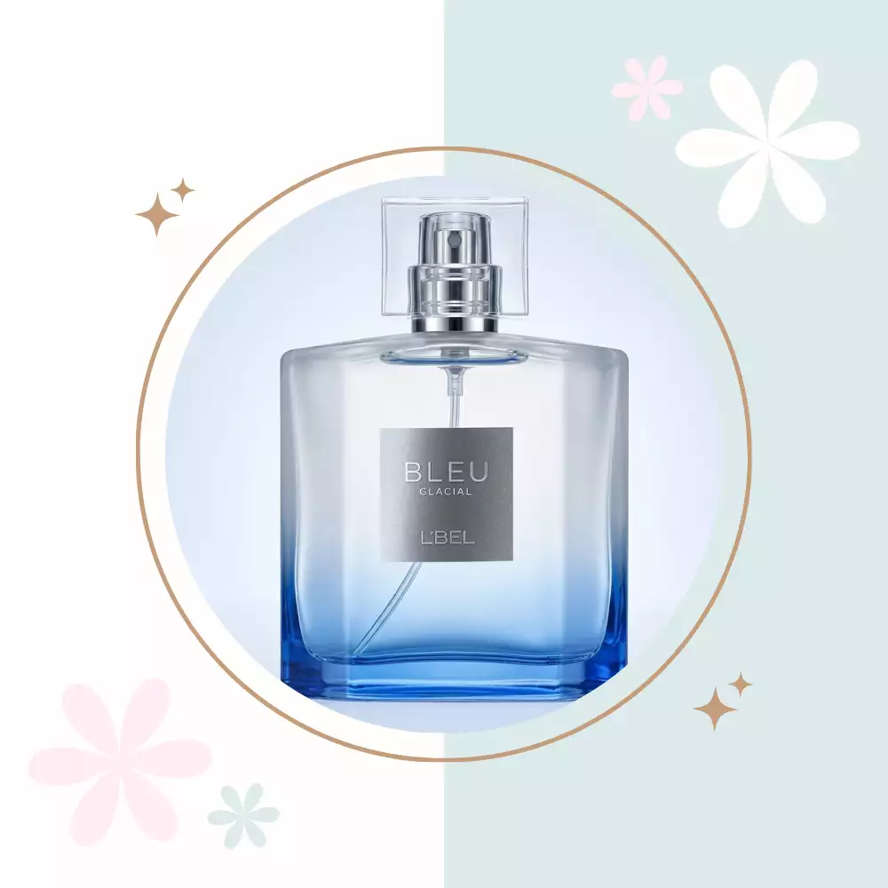 Perfume hombre Bleu Glacial LBel 100 ml frescura