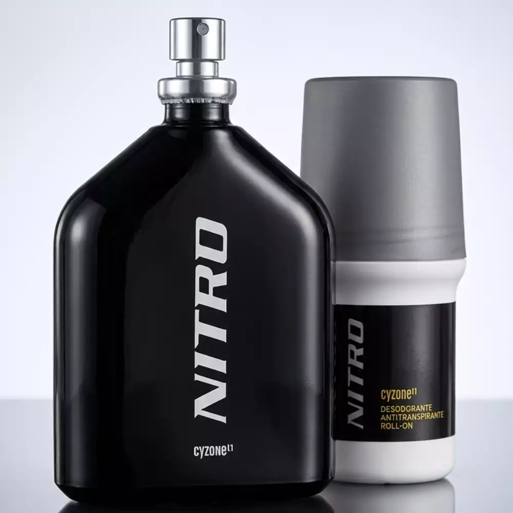 Perfume hombre Nitro 100 ml con desodorante roll on